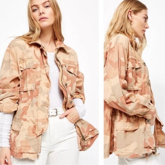 Free people Lead The Way Camo Jacket - Picture 2 of 10